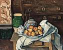 Paul C�zanne (1839 - 1906) Stillleben mit Kommode, um 1883/87