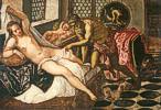 Jacopo Tintoretto (1518 - 1594) Vulkan &uuml;berrascht Venus und Mars, um 1555