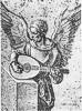 Lautespielender Engel, 1497, Studie