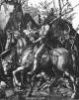 1513-14 Ritter, Tod und Teufel (Kupferstich 174K)