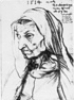 1514 Dürers Mutter (Kohlezeichnung 353K)