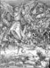 1498 Der Heilige Michael kämpft mit dem Drachen (Holzschnitt 180K)
