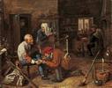 Adriaen Brouwer (1605 - 1638) Dorfbaderstube, um 1631